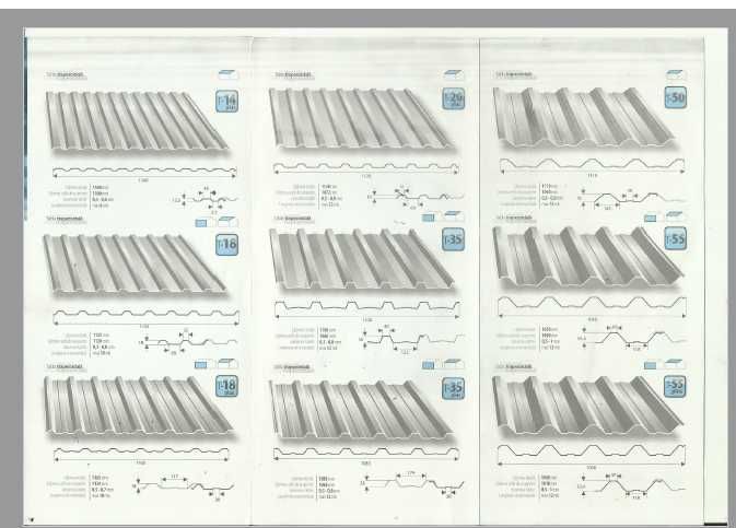 Tabla cutata si tabla tip tigla -Pret de fabrica