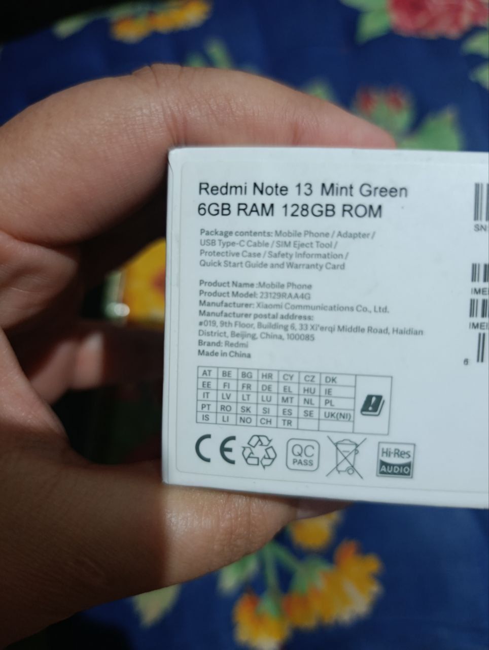 Redmi note 13  6 /128 zor iwlidi aybi yoq