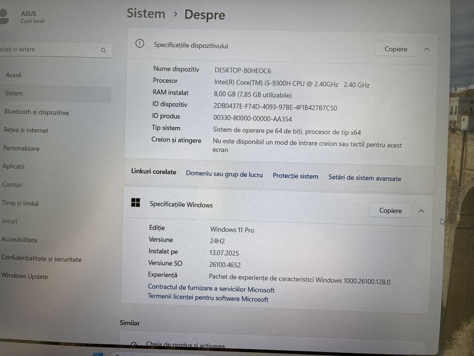 Laptop Gaming ASUS TUF FX505GT I5-9300H