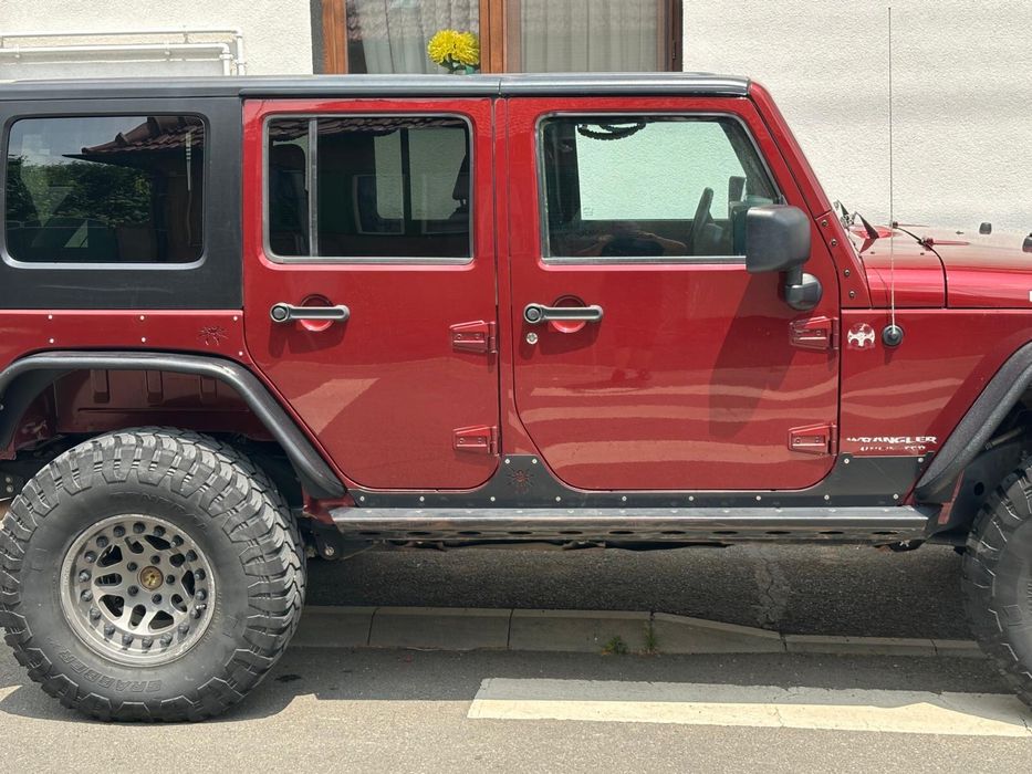 Jeep wrangler Rubicon 2008 modificat offroad, 3.8 benzina, SUA