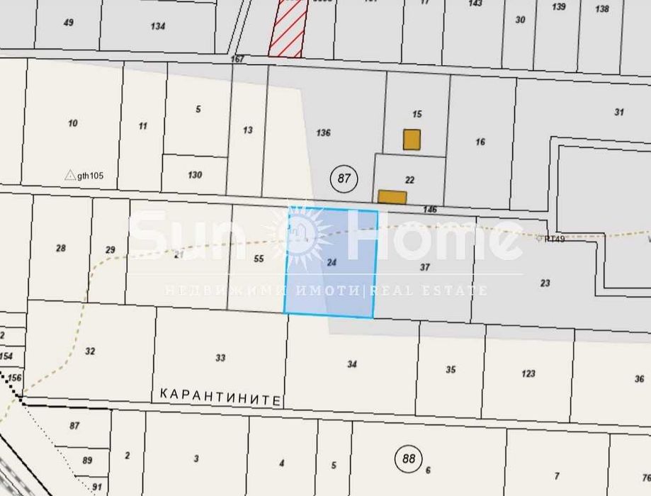 Земеделска земя местност „КАРАНТИНИТЕ“