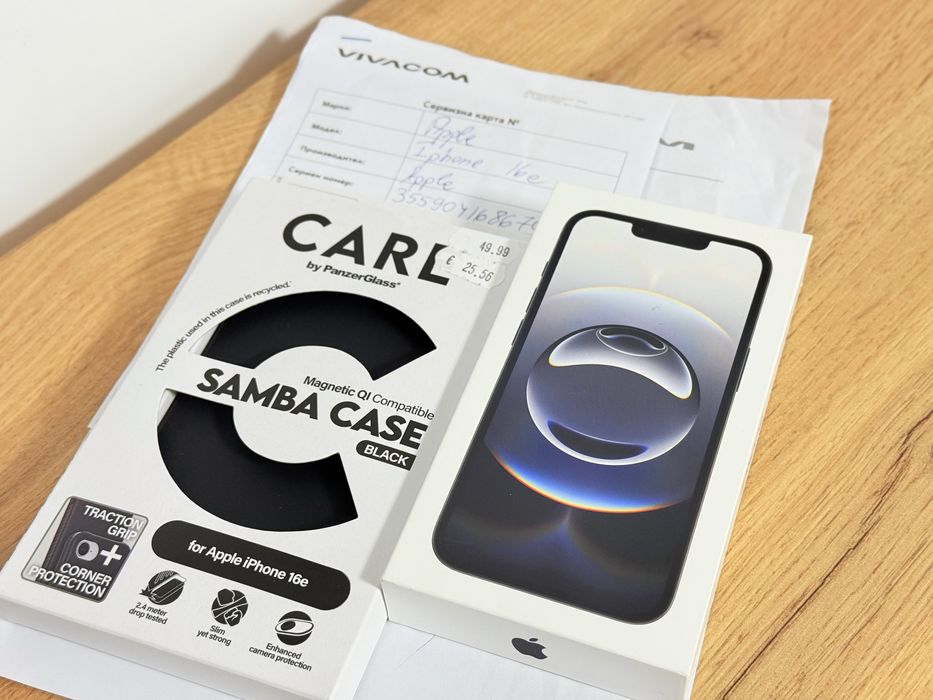iPhone 16e 2 години гаранция!!!