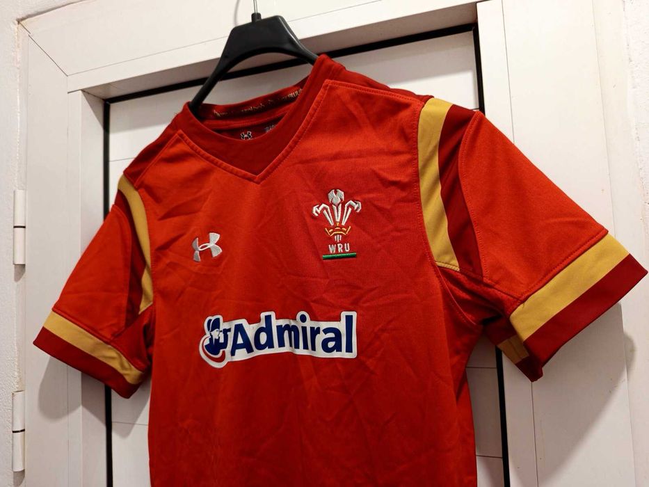 Оригинална ръгби фланелка на Уелс - under armour
