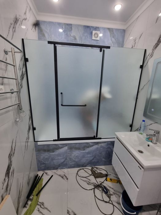 Душевые кабины перегородку в ванную душевая кабина