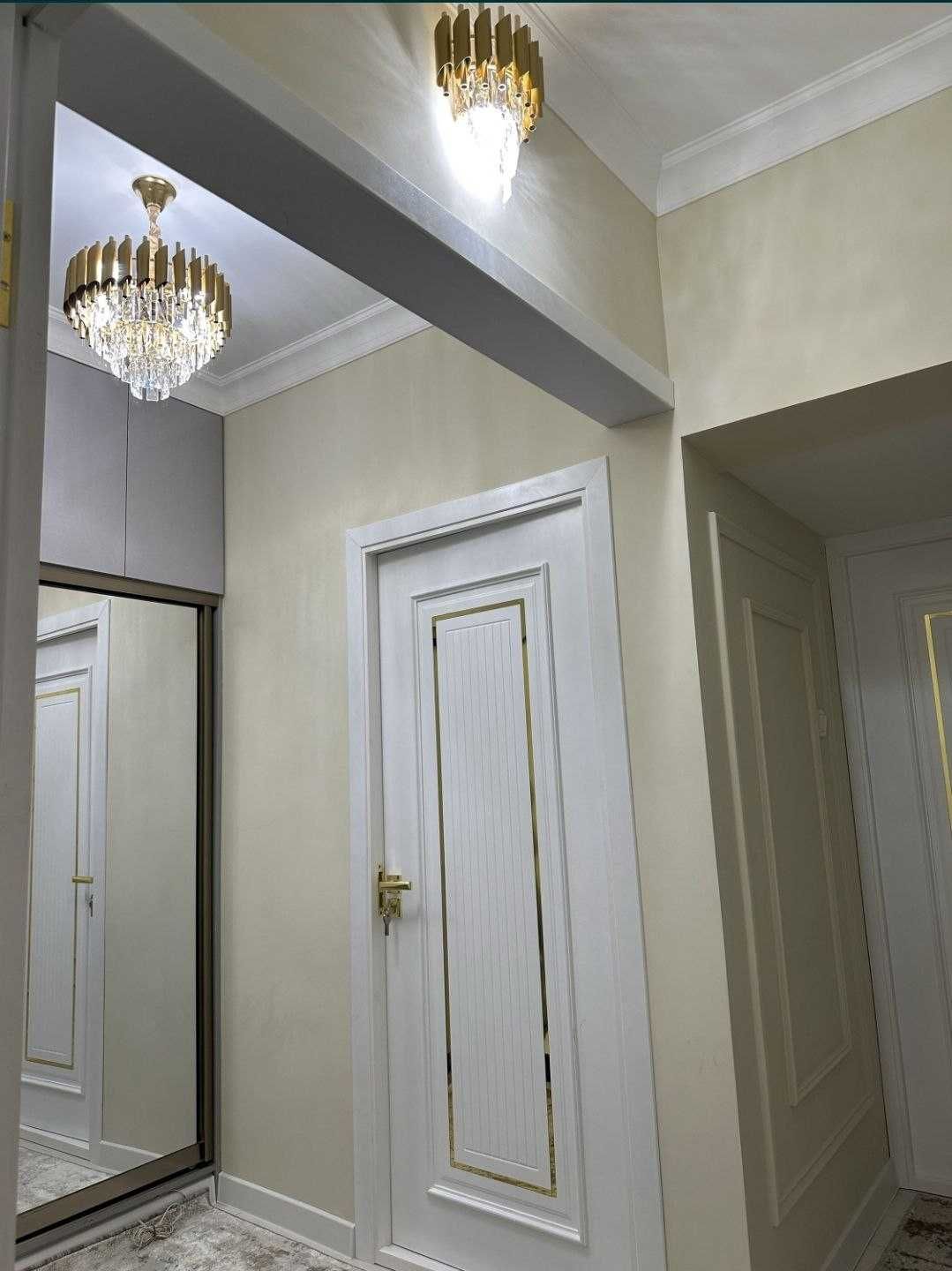 Срочно продам шикарную 3х ком на Шайхантахурский , Гунча, Метро.680*