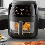 Air Fryer, friteuza cu aer cald, 8l, 2400W, afisaj digital