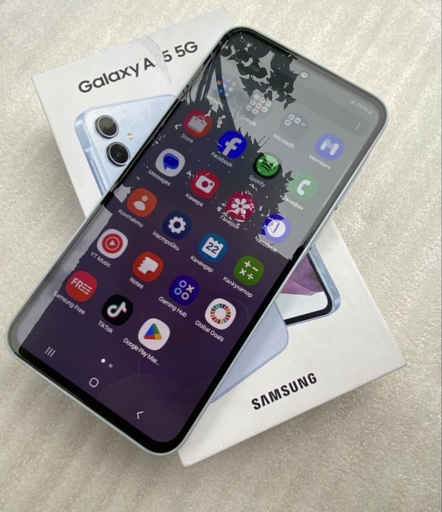 Samsung Galaxy A35 5G - 128GB, 6GB RAM, IceBlue / БЕЗ ГАРАНЦИЯ