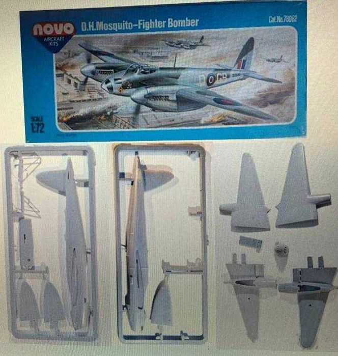 Сборная модель самолета Blackburn Skua (NOVO, СССР, 1:72)