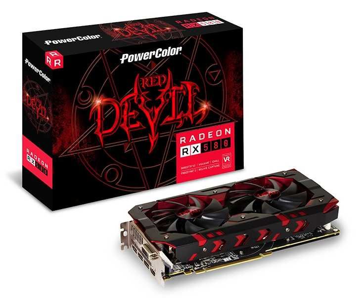 Видео карта PowerColor Radeon RX 580 8GB Red Devil OC 24.м гар.