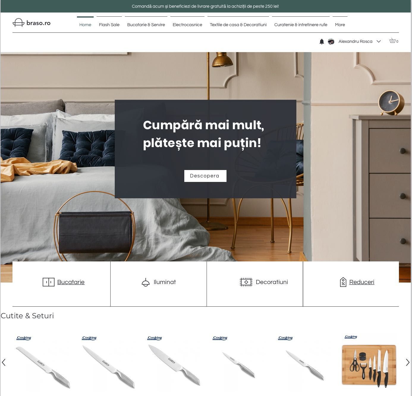 Afacere online, Magazin e-Commerce Casa si Gradina prin dropshipping