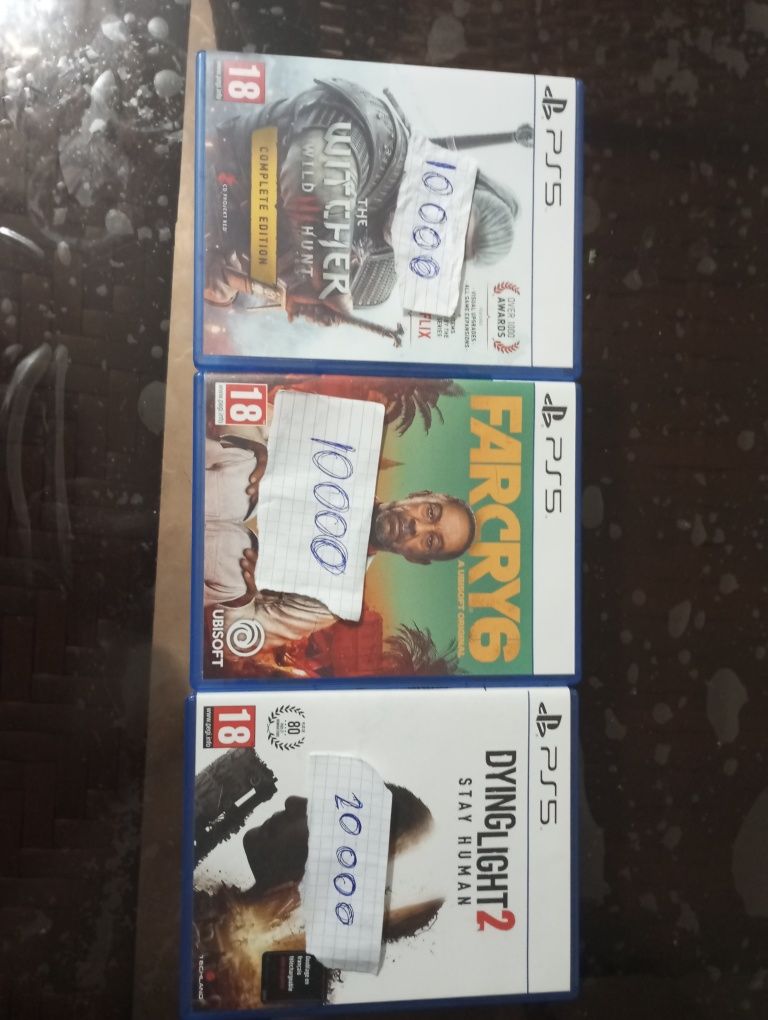 Продам диски к PS 5.