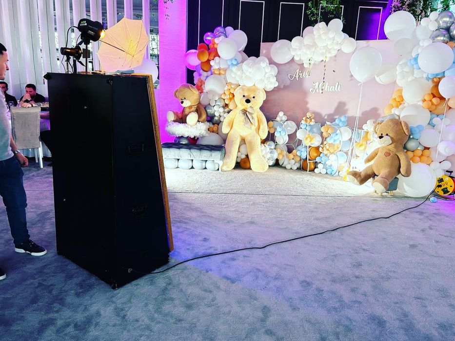 Baloane explozive/ Laser dans miri/ Cabina foto / Platforma 360/