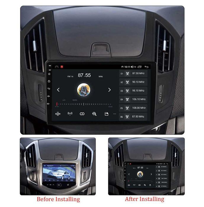 Navigatie Chevrolet Cruze 2012 - 2015, 2GB 4GB 8GB Garantie Camera