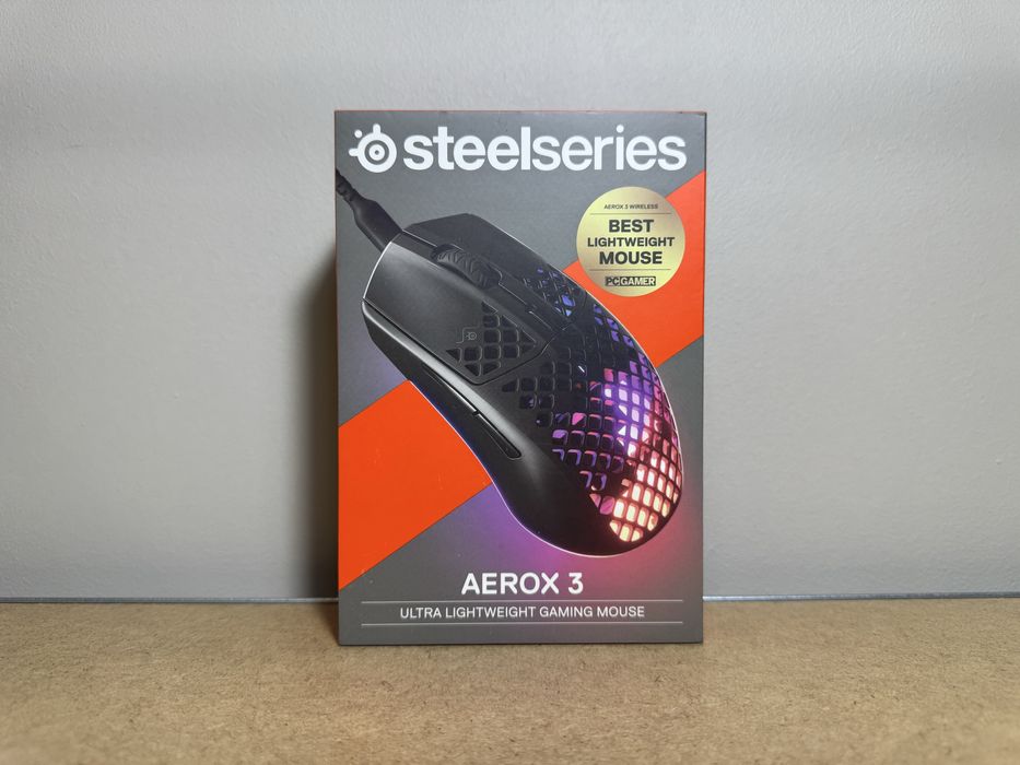Mouse Gaming Wireless SteelSeries Aerox 3 Onyx 59 grame / Nou