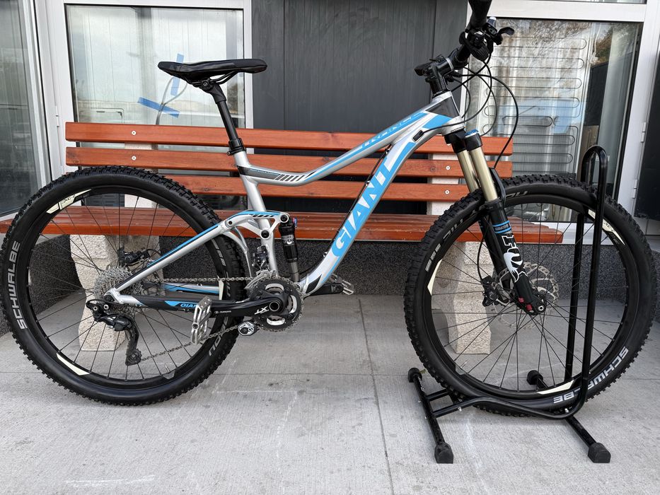 Планински велосипед Мекица GIANT TRANCE за скачане. 27.5/M