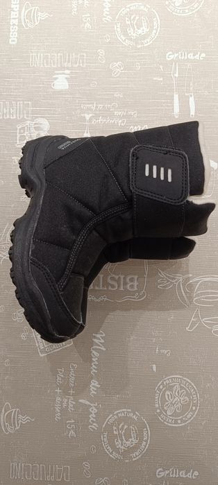 Cizme zăpadă copii Quechua Waterproof 31