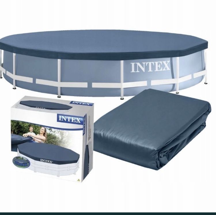 Intex бассейн для тент (чехол). Размер круглий 2.44x76см есть доставка