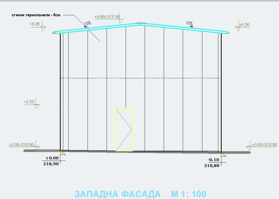 Продава се Промишлена сграда в с. Белоградец, Област Варна - 1388 кв.м за 98 €/кв.м - Снимка #9