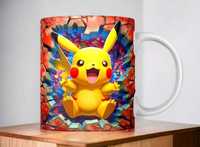 Cana personalizata, Pikachu, ceramica, 350 ml