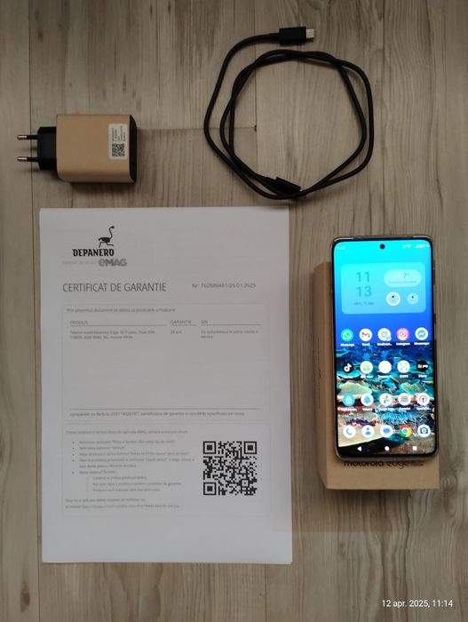 Motorola Edge 30 Fusion 5G, 8GB RAM, 128GB, ca nou, cu garanție