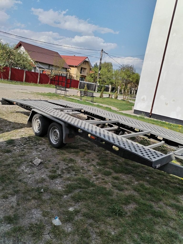 Platformă auto gala trailer 5m, 2,7t   09.2021