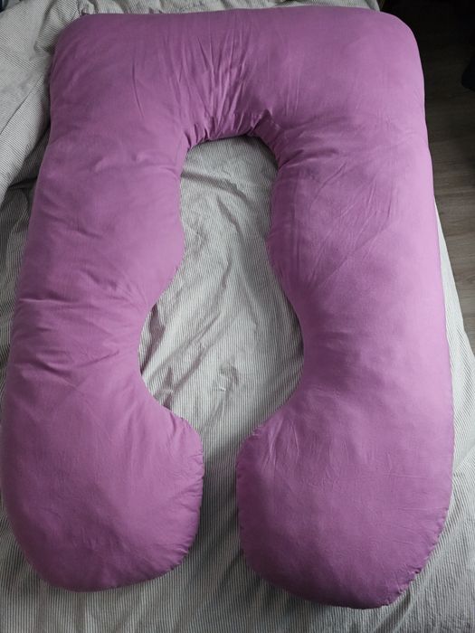 Pernă pentru Gravide 3 în 1 TWINDECO Maxim, 100% BUMBAC ORGANIC