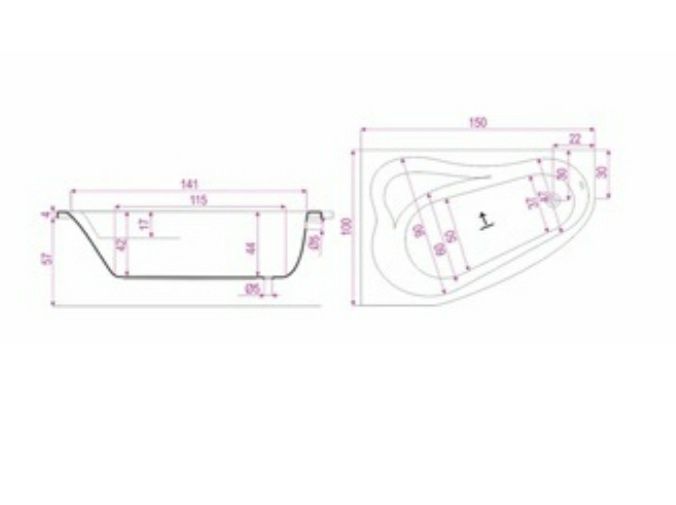 Cada  Acrill Mistika ,Dreapta  150×100-produs nou