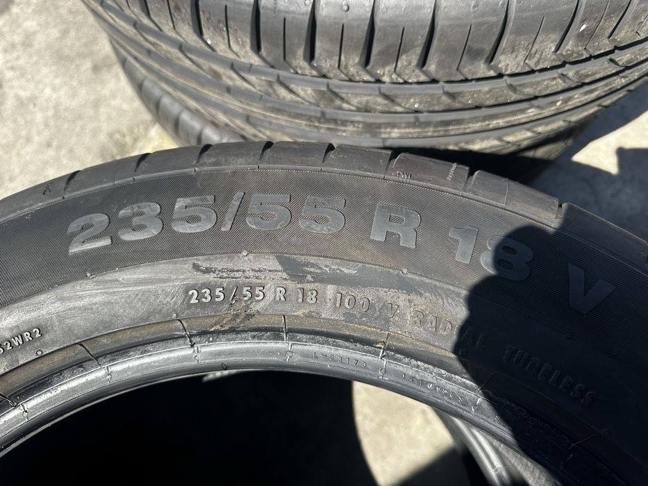 Anvelope 236/55/18 4 buc in stare foarte buna