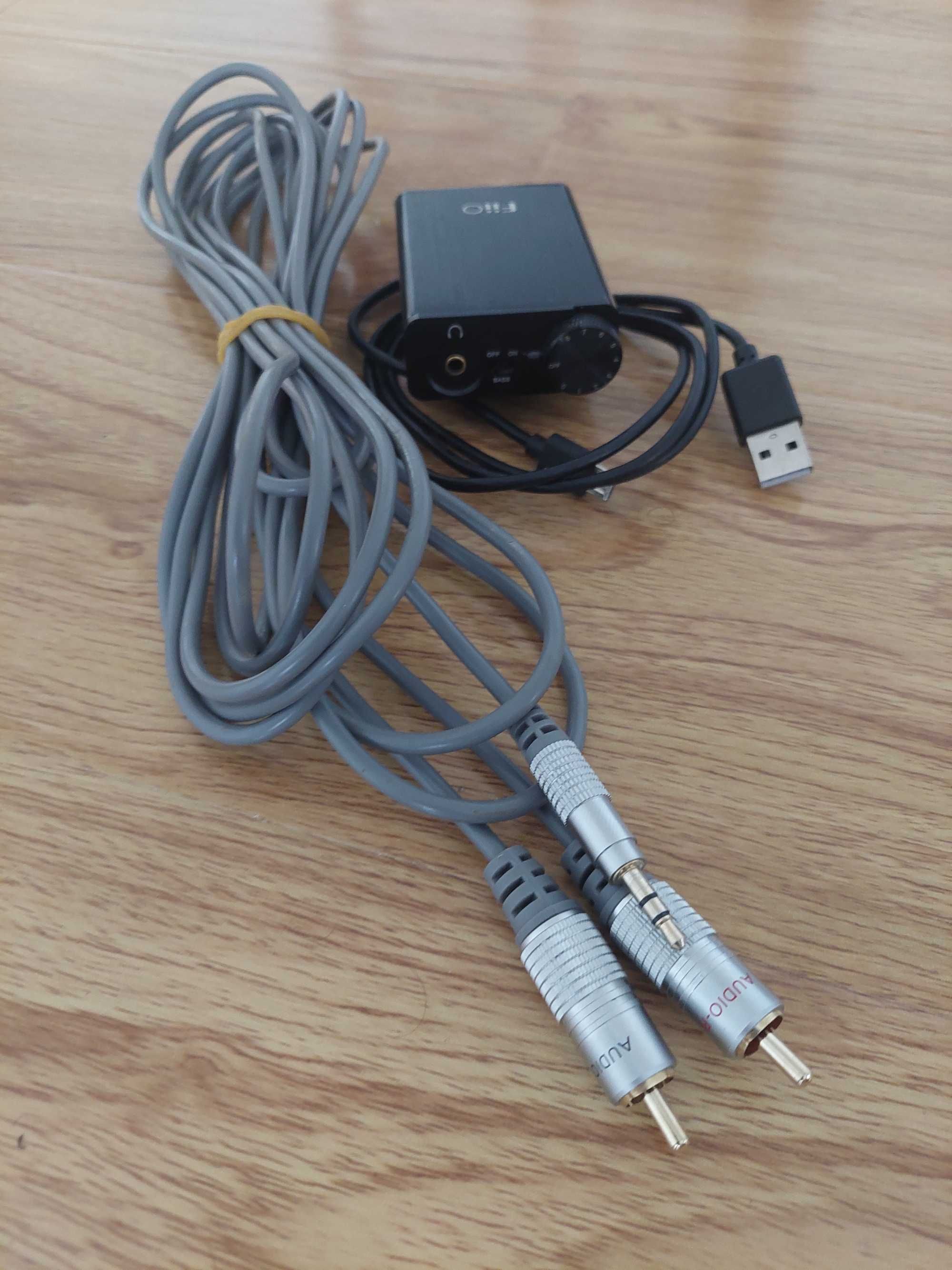 Dac Fiio E10k plus cablu amp 5m