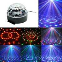 Orga de lumini disco Ball Cristal LED Laser LUATEK ORIGINAL non DMX