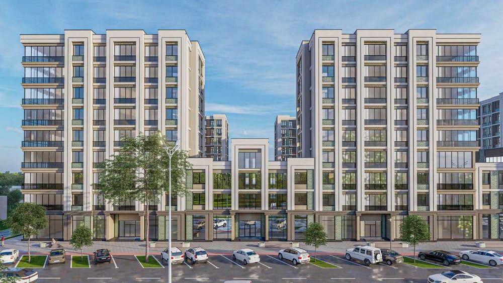 Продаётся 1-комнатная квартира в новостройке ЖК Чимган CHIMGAN HILLS!