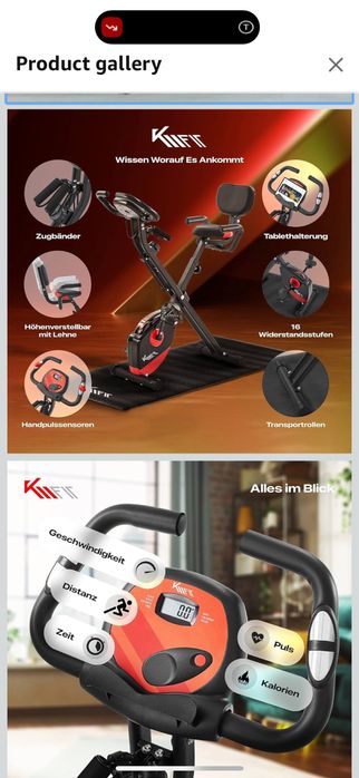 Bicicletă de fitness