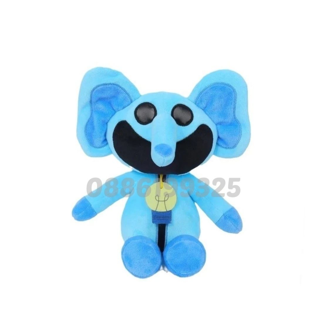 Smiling Critters Cat Nap Catnap, Син Слон Bubba Bubbaphant 65см