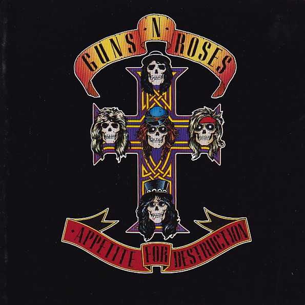 CD Guns N' Roses - Appetite For Destruction 1987