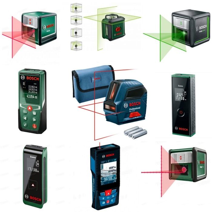 С гарантией 3 года! Нивелир лазерный BOSCH.Уровень. Дальномер.