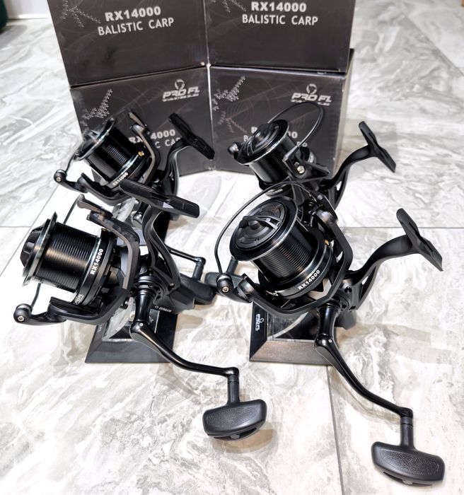 SET 4 Mulinete FL RX 14000 Balistic Carp NEW 2025