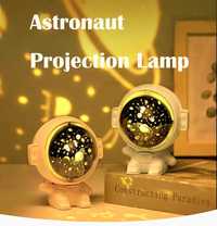 Звезден проектор Asronaut с бели звуци и натурални мелодии- АКУМУЛАТОР
