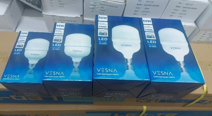 Лампочки фирм VESNA с гарантией