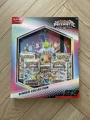 Покемон Prismatic evolutions Binder collection