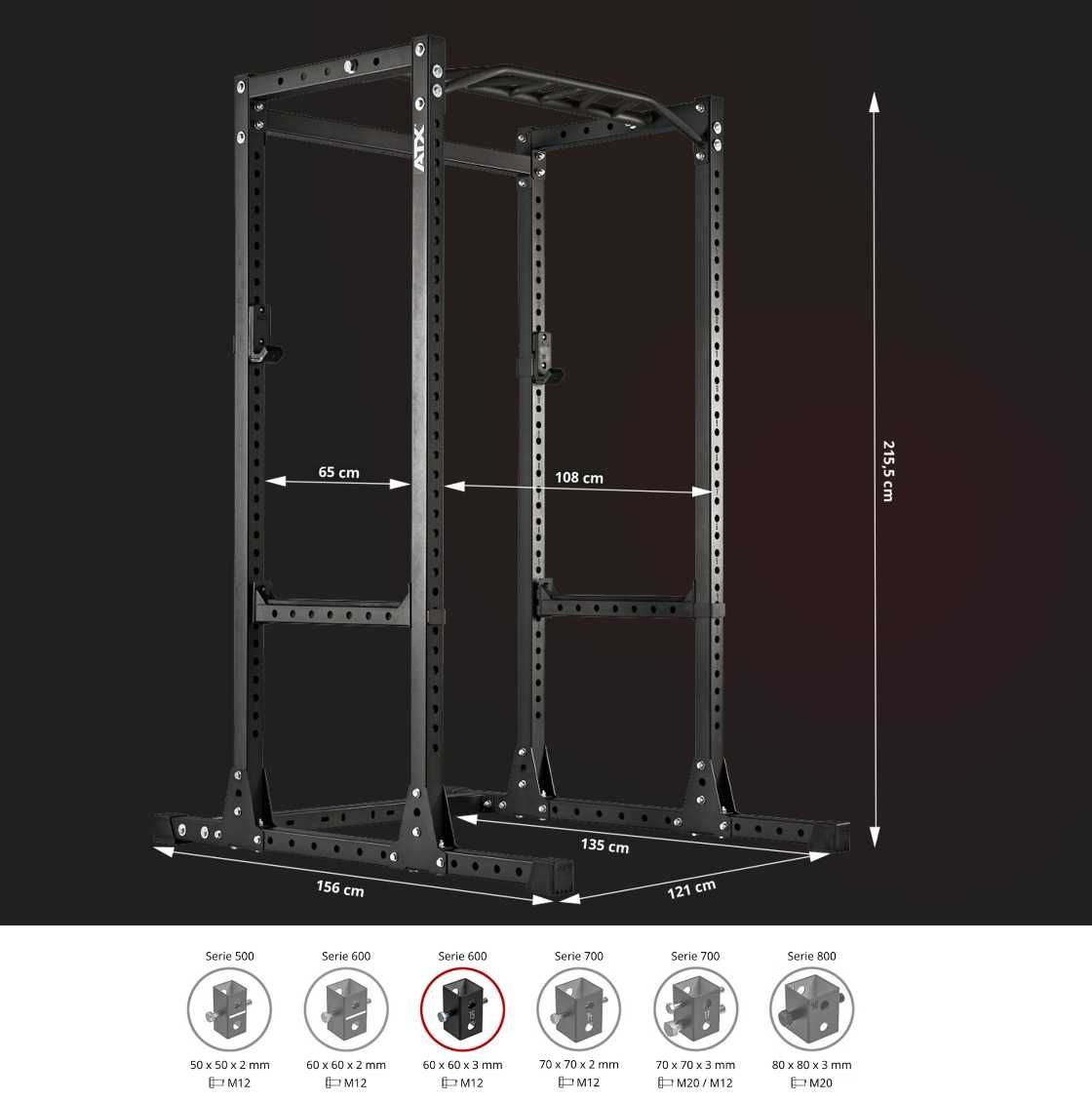 Силов Квадрат , Фитнес Стойка , Power Rack Клетка