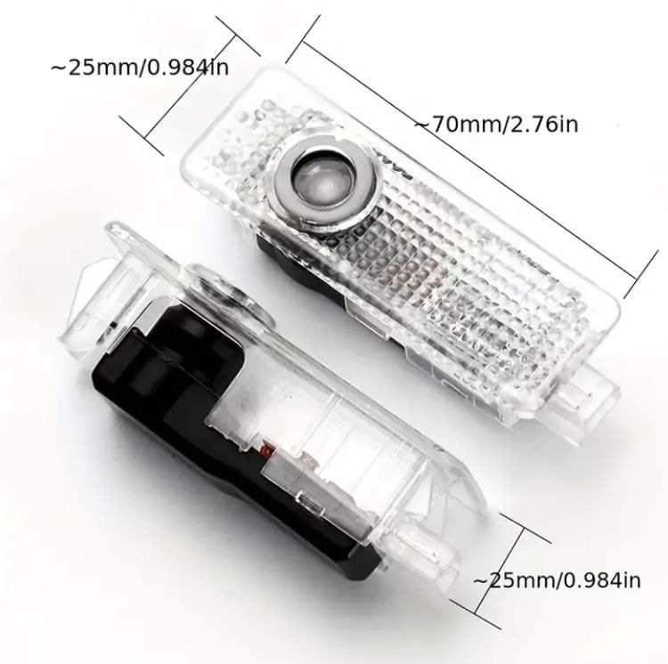 Audi A3 LED лампи за врата на кола, комплект 2 броя