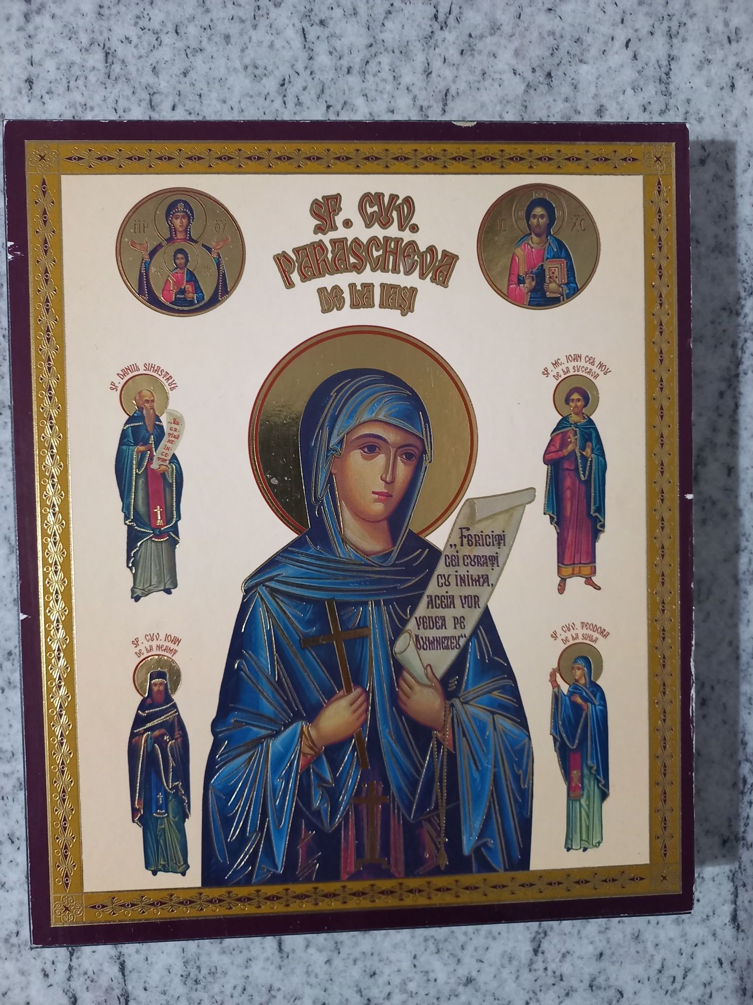 Icoana "Sfanta Parascheva"de la Iasi