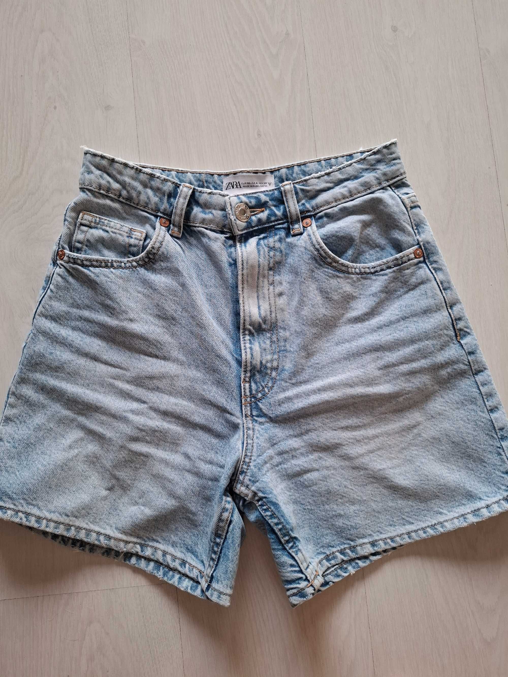 Дамски къси дънки ZARA