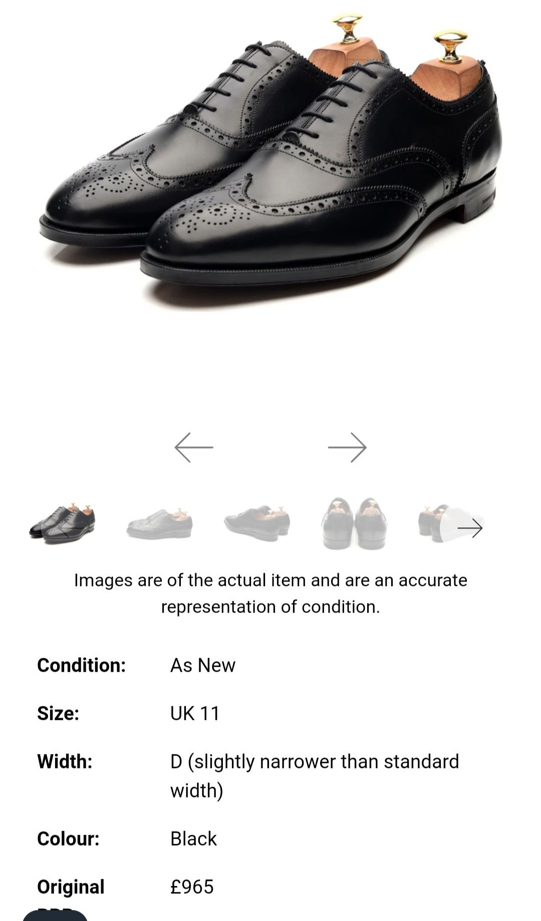 Malvern' Black Мъжки официални обувки