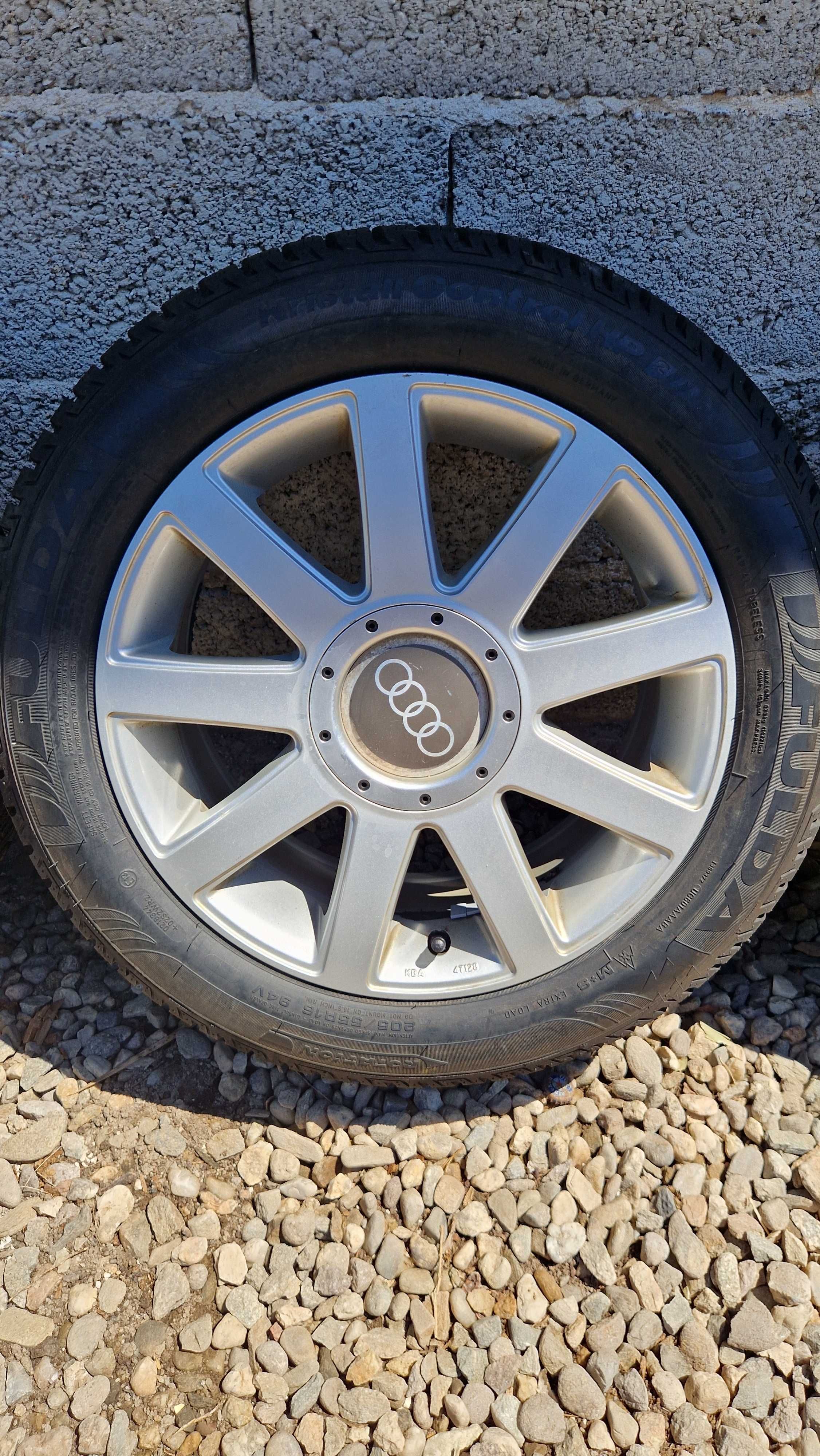 AUDI Джанти със чисто зимни нови гуми 205/55/16 7J×16 ET38 5×112