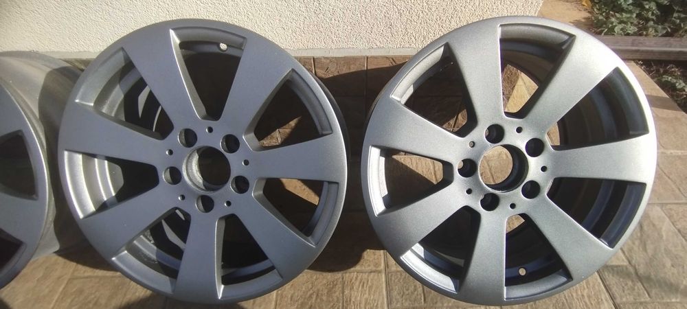 Оригинални джанти с нова боя 16 5х112 Мерцедес + зимни гуми