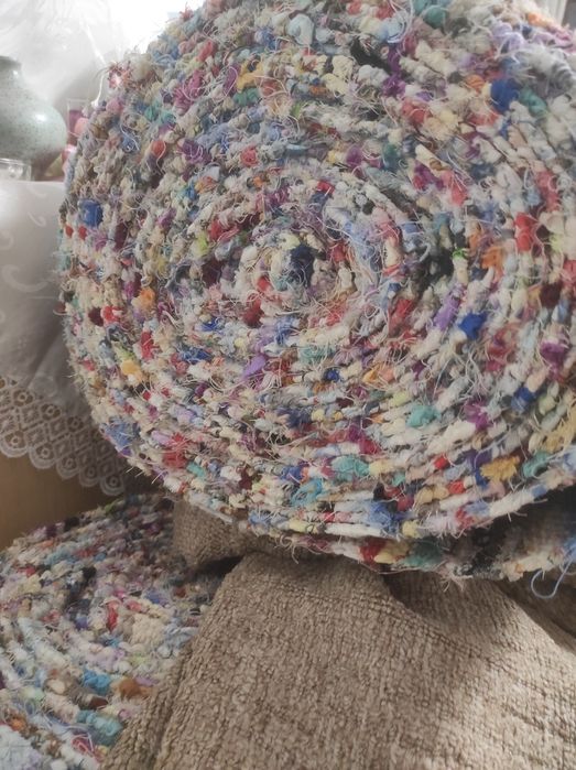 Covor țărănesc Țol, țesut tradițional, 60 cm lățime, PRET PE METRU