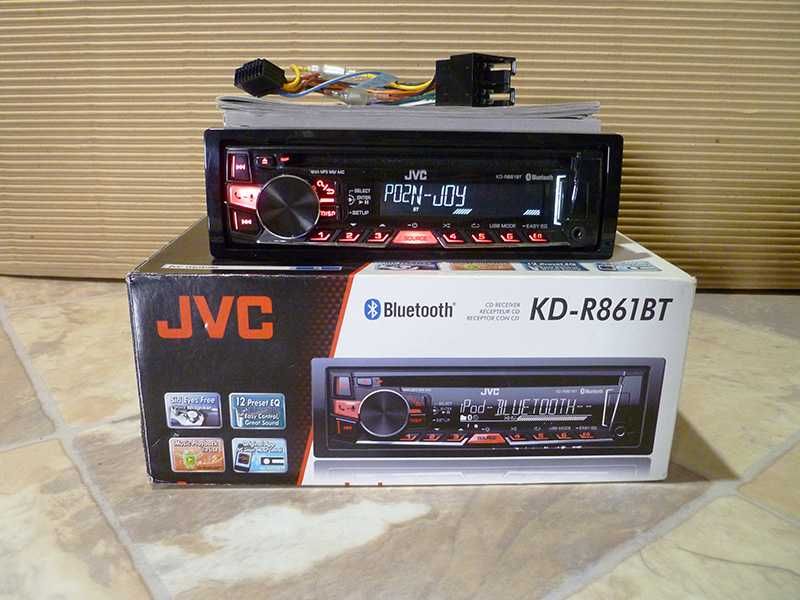 JVC KD-R861BT Bluetooth / USB / AUX / CD / Radio