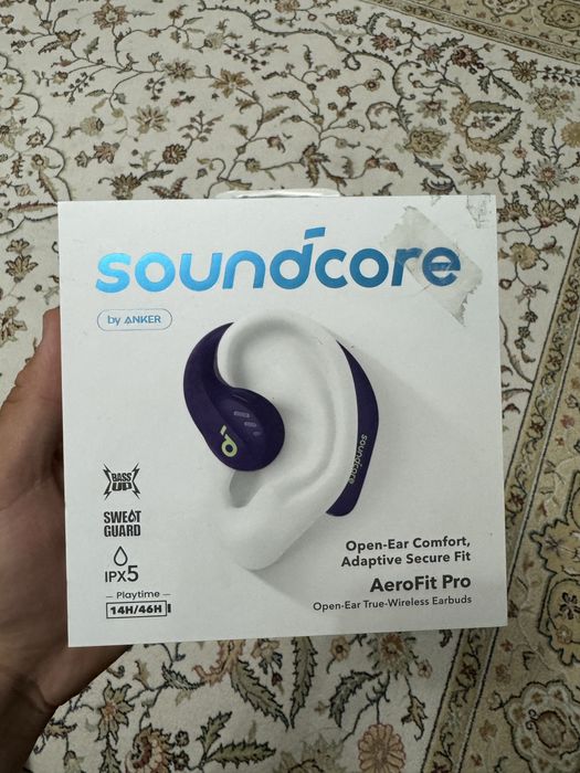 Продается спортивные наушники Soundcore AeroFit Pro запечатанный