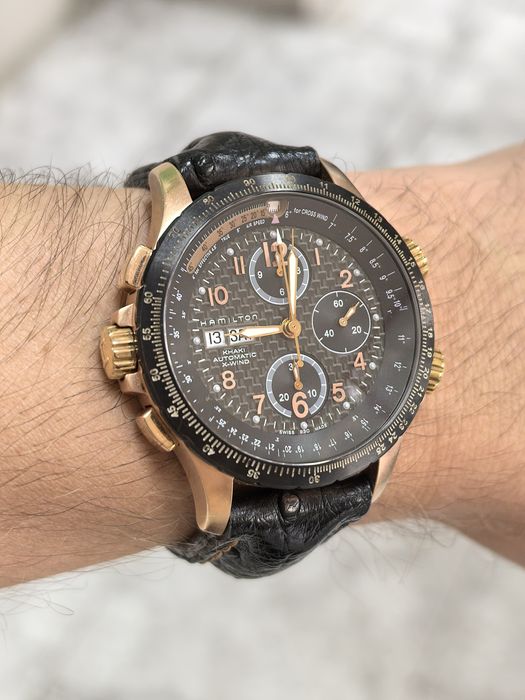 Hamilton X-Wind Khaki Automatic Chronograph Carbon
